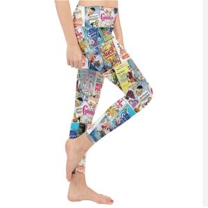 DISNEY Parks Nostalgic Classic Film Leggings Size Medium
